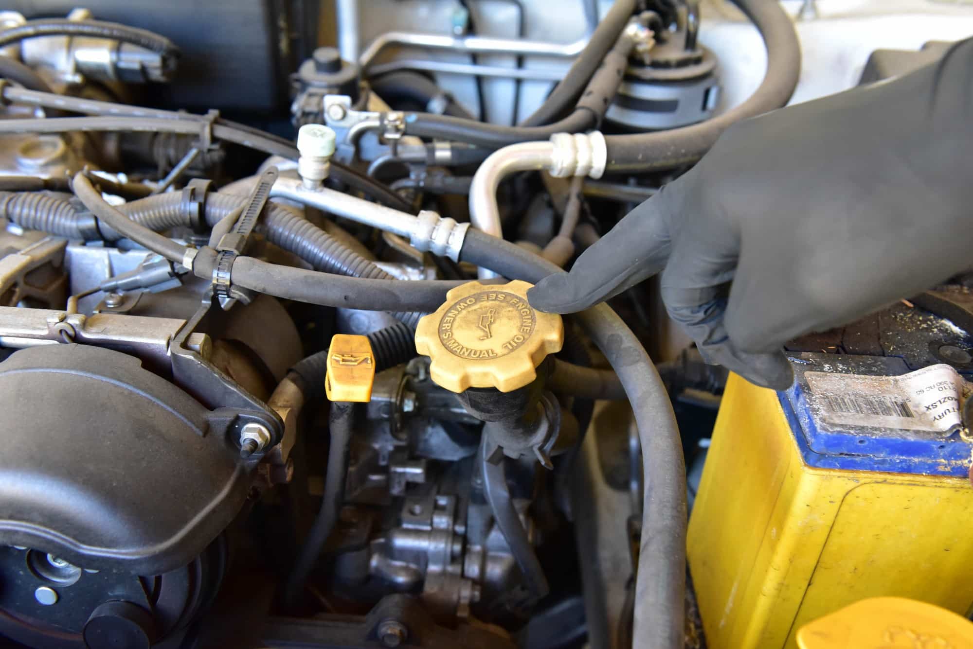 EJ201 Impreza Oil Change