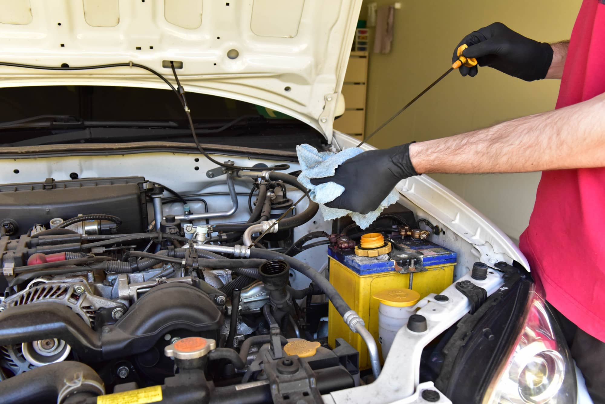 EJ201 Impreza Oil Change