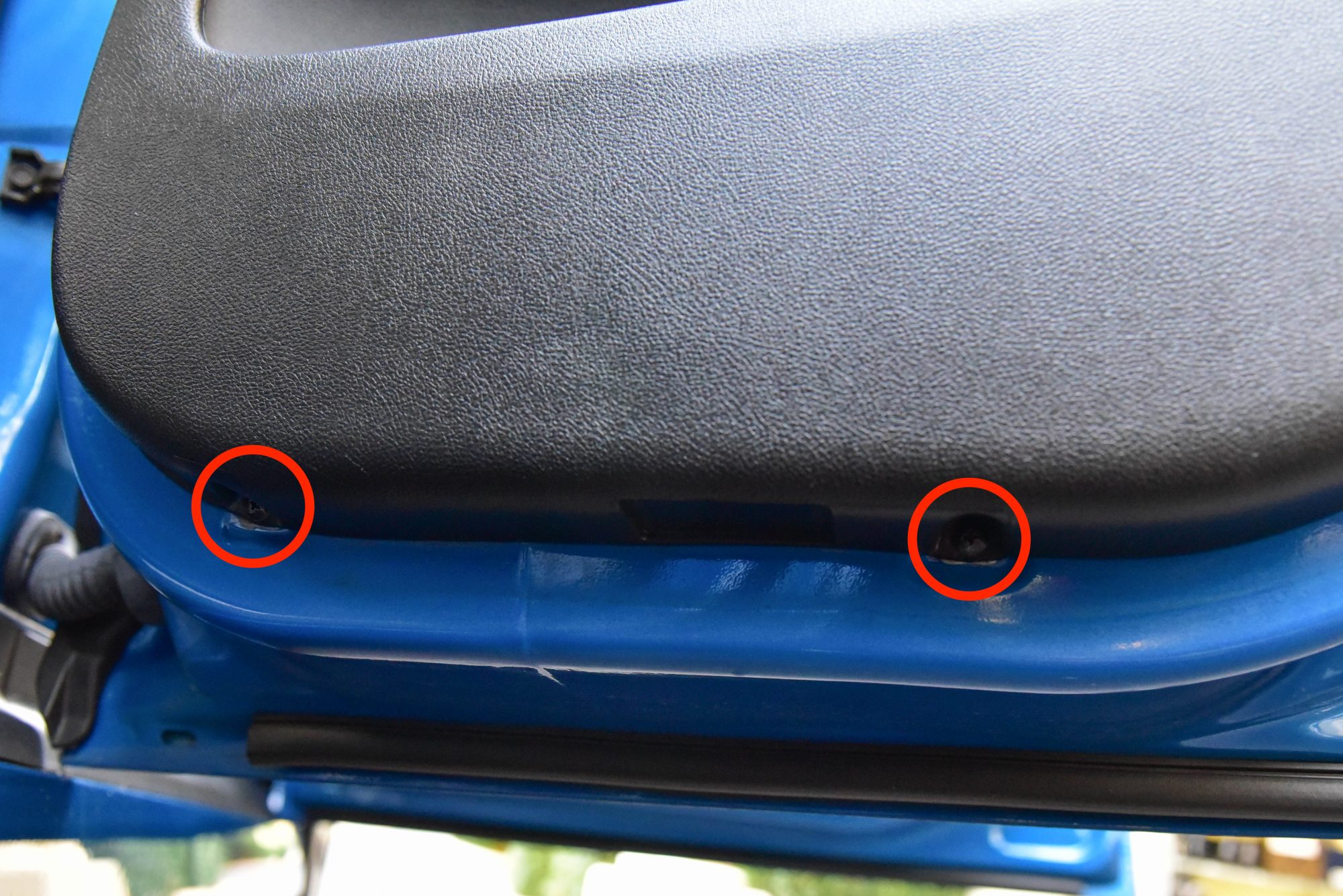 VE Commodore Rear Door Trim