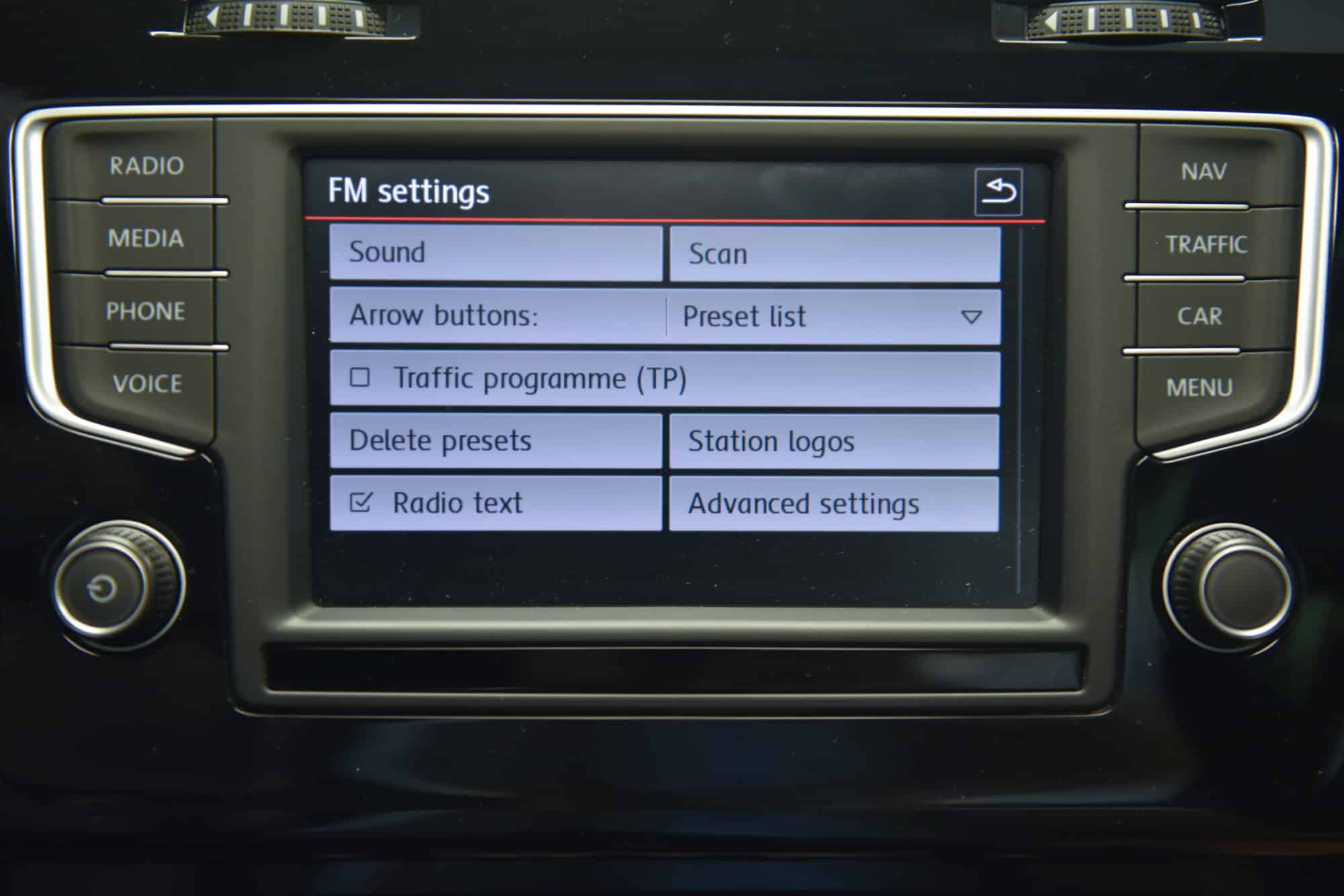 MK7 Golf MIB2 Headunit Logos