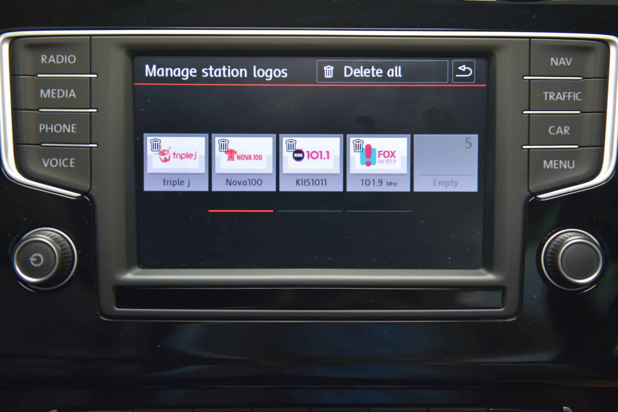 MK7 Golf MIB2 Headunit Logos