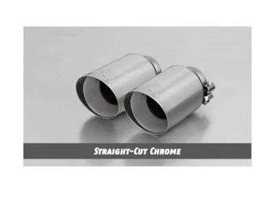 Remus Exhaust Tip - Angled Straight-Cut Chrome