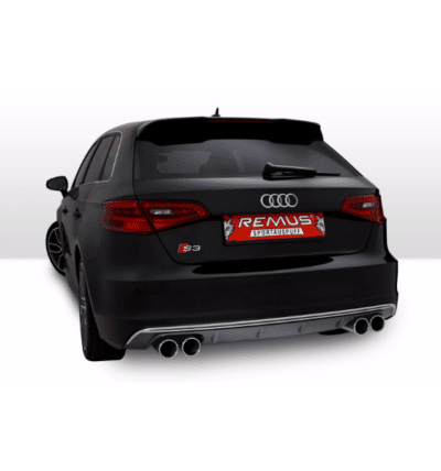 remus turboback exhaust audi 8v s3