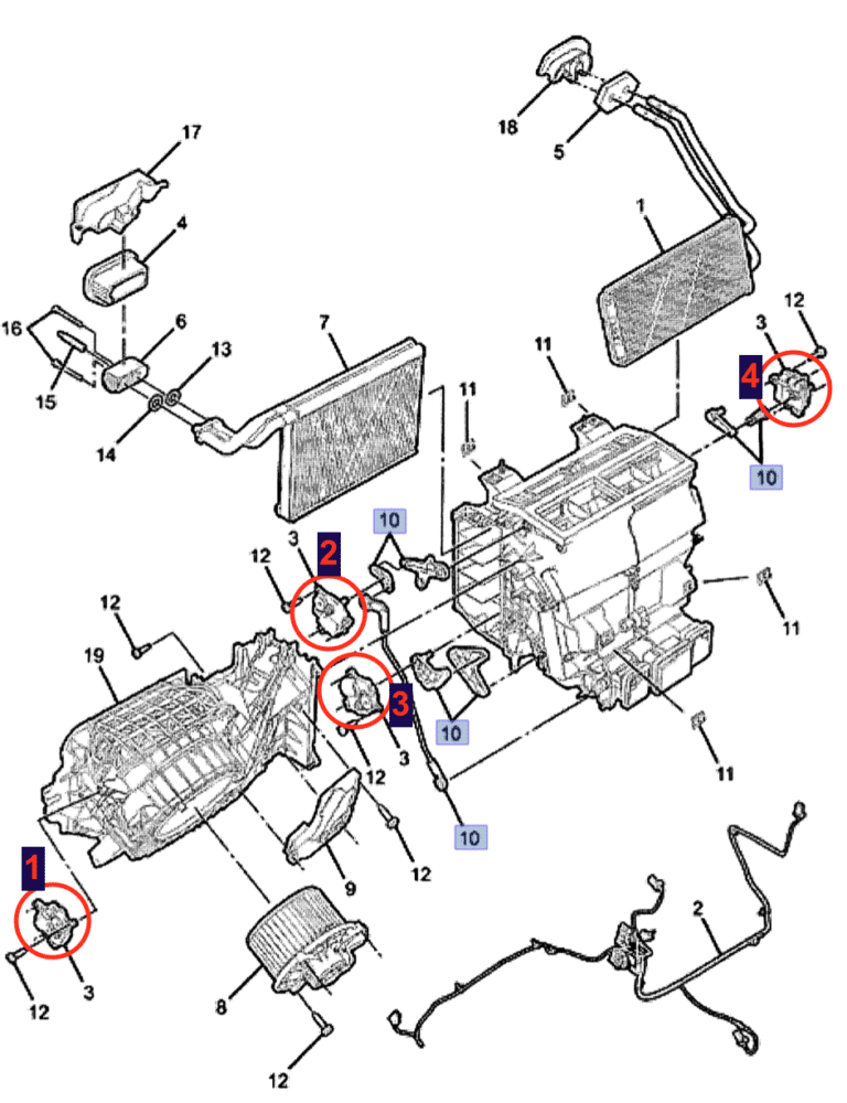 Replacing Air Conditioner (HVAC) Actuator VE Commodore AutoInstruct