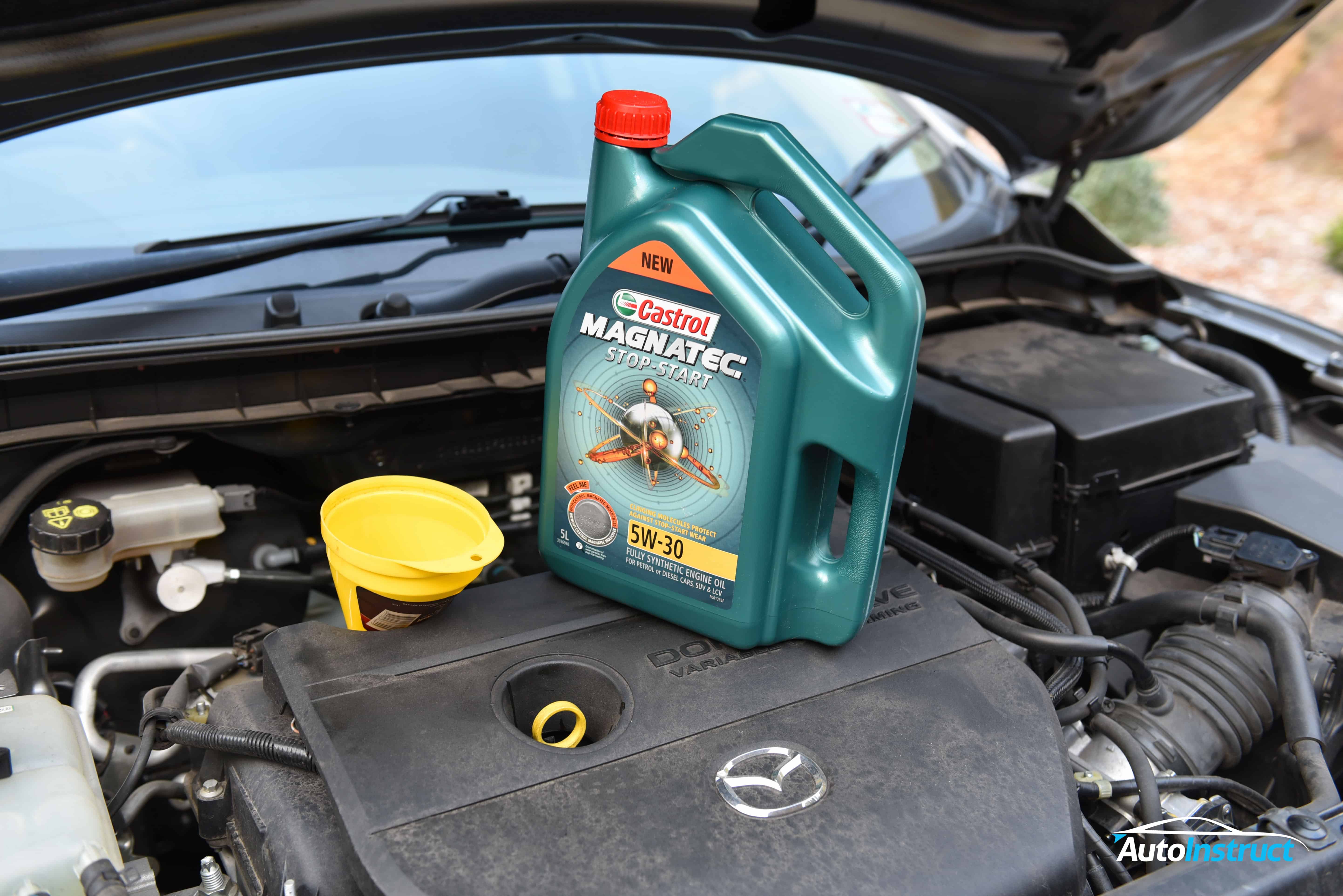 Read more about the article Mazda 3 (BL) Engine Oil Change