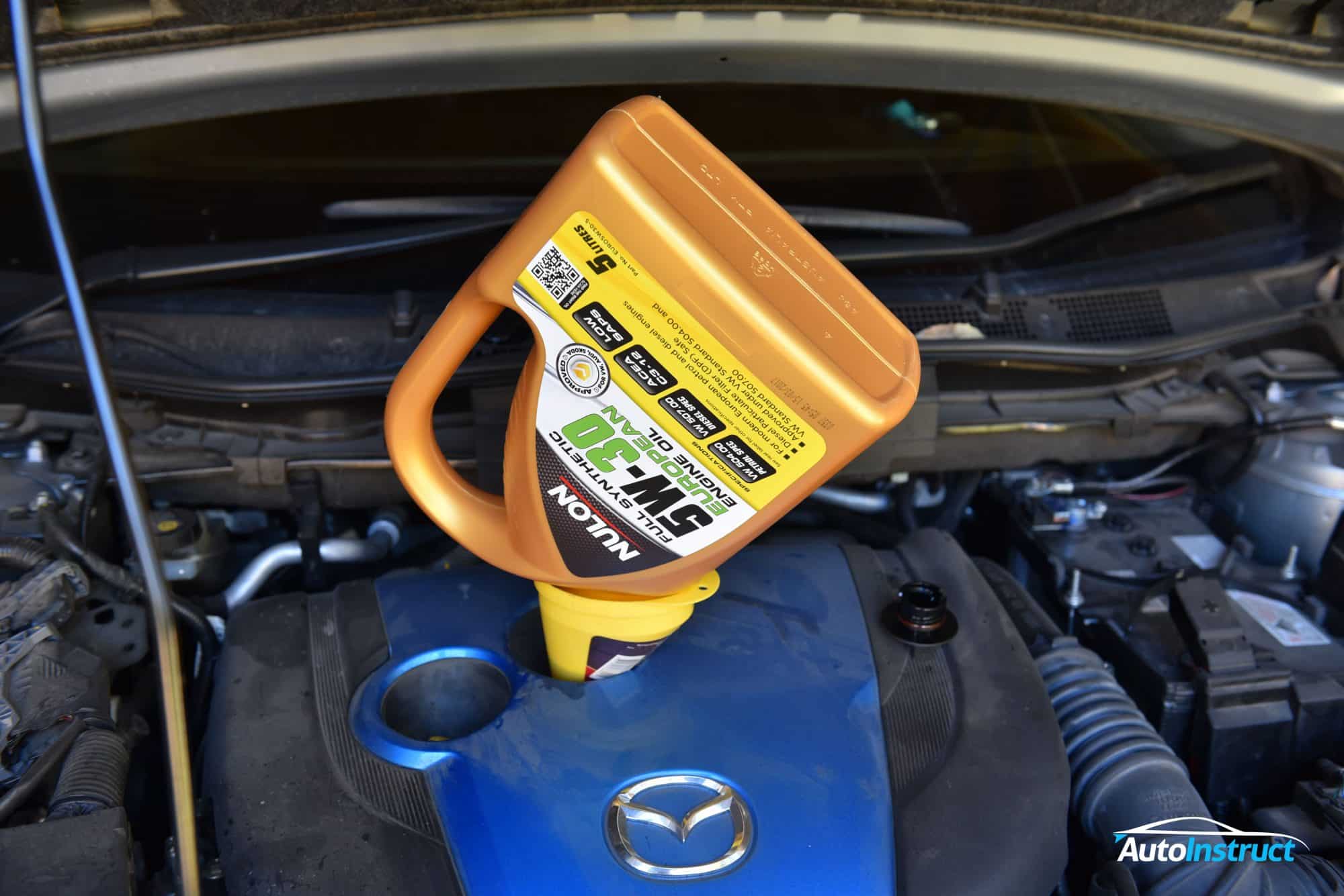 Mazda CX5 Diesel Engine Oil Change