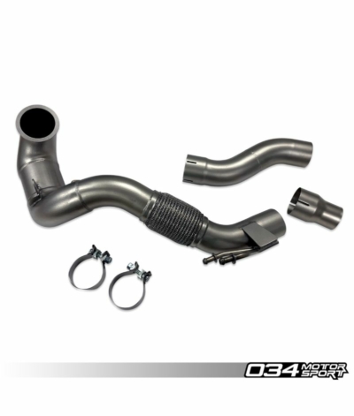 034Motorsport Cast Stainless Steel Downpipe - MK7 Golf GTI & 8V Audi A3 FWD