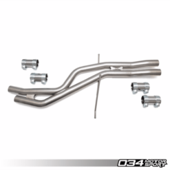 034Motorsport Res-X Resonator Delete and X-Pipe – Audi B8 / B8.5 S4 3.0 TFSI