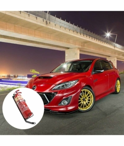 KAP Industries Fire Extinguisher Bracket - Mazda 3 MPS