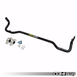 034Motorsport Adjustable Solid Rear Sway Bar – VW MK7 Golf / GTI, Audi 8V A3 (FWD)