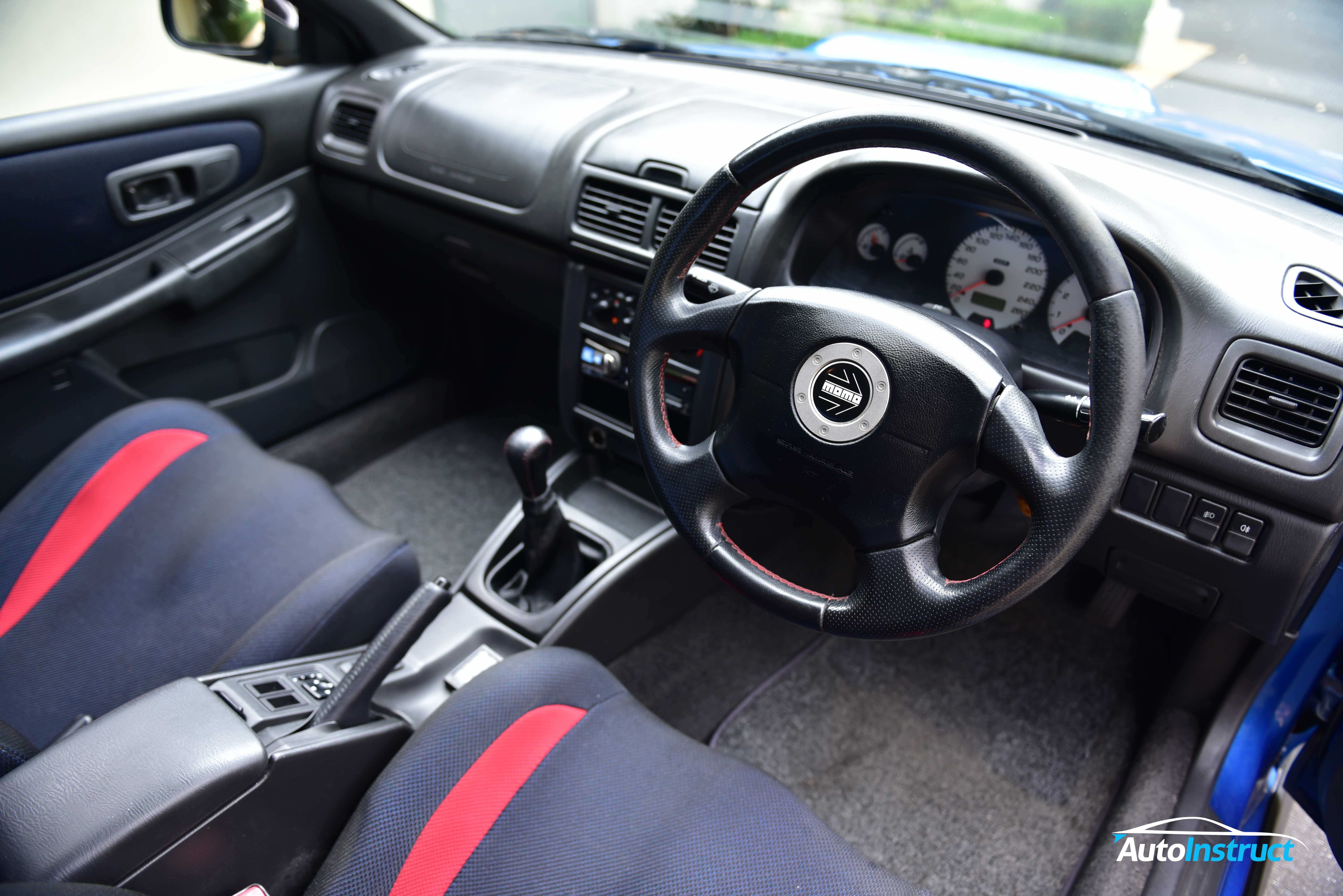 GC8 Subaru Impreza WRX Interior