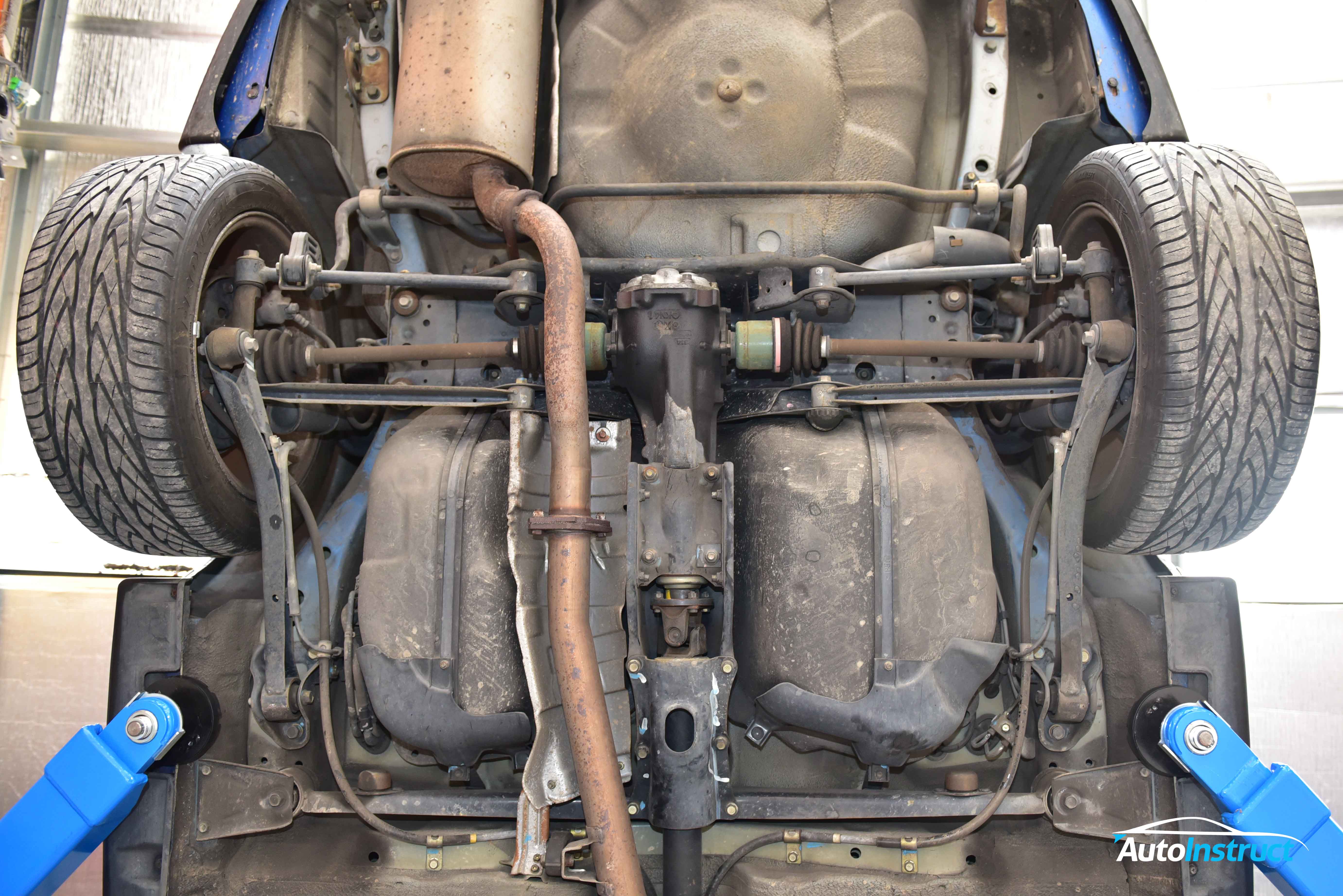 GC8 Subaru Impreza WRX Underbody