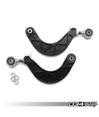 CONTROL ARM PAIR, DENSITY LINE, REAR UPPER ADJUSTABLE, 8J/8P/8V AUDI A3/S3/RS3/TT/TTS/TTRS & MKV/MKVI/MKVII VOLKSWAGEN GOLF/JETTA/GTI/GLI