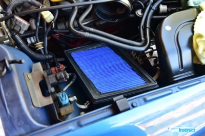 GC8 Impreza WRX Engine Air Filter Replacement