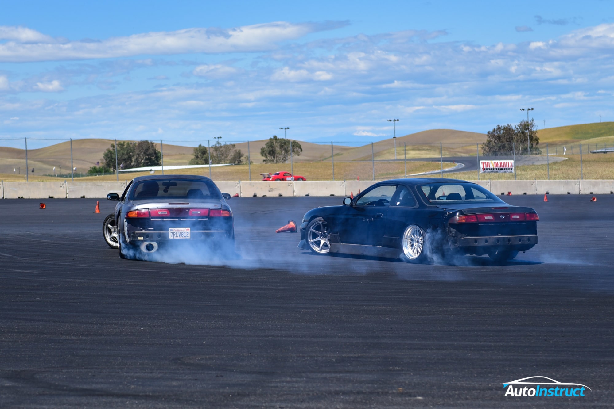 Drifting at Thunderhill Raceway