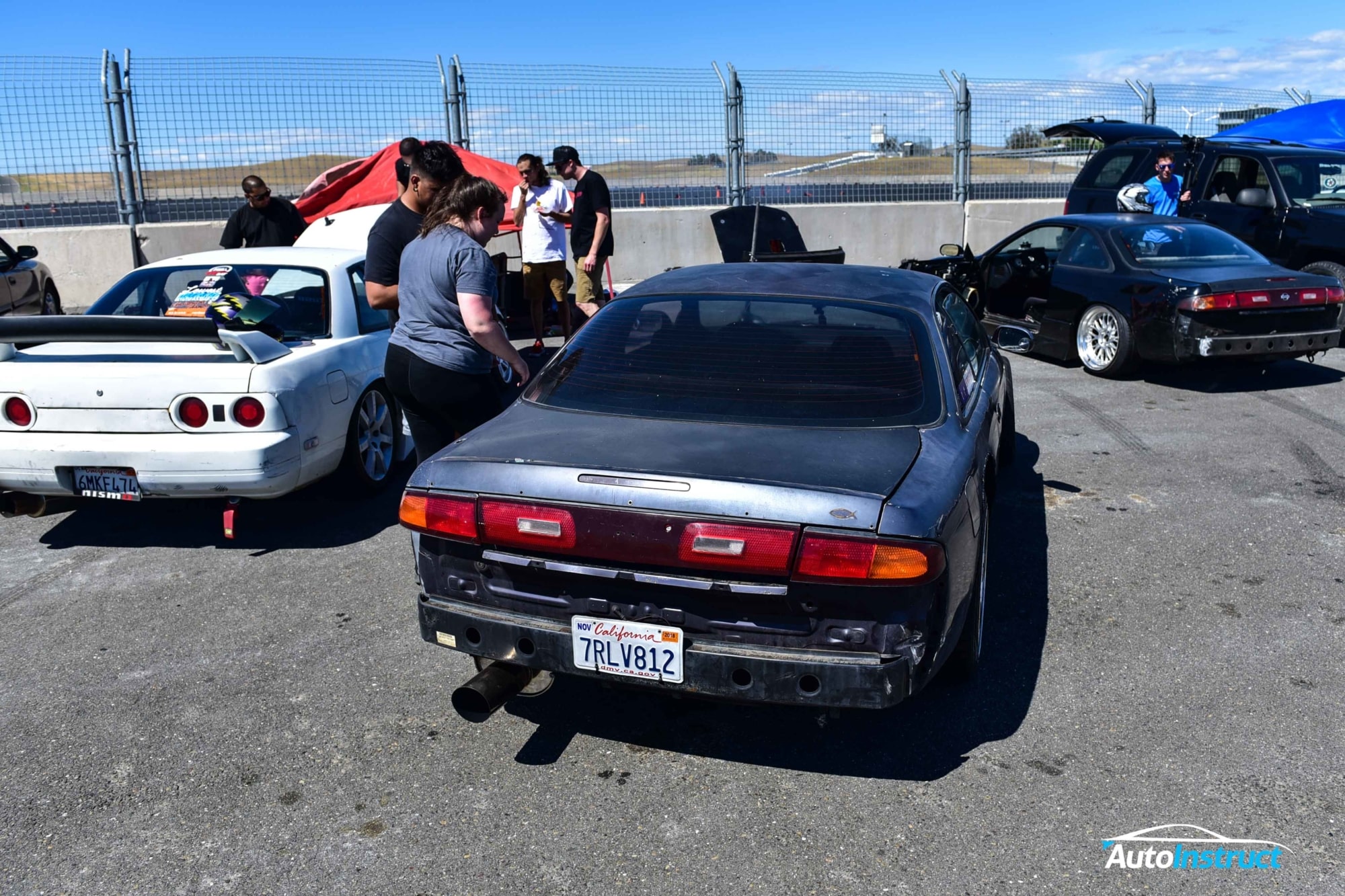 Drifting at Thunderhill Raceway