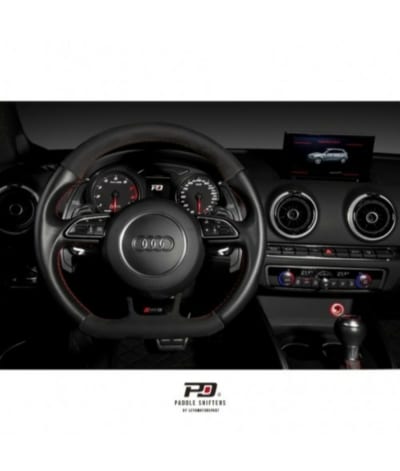 Leyo Motorsport Audi S Tronic Billet Paddle Shift Extension (Black)(v2)