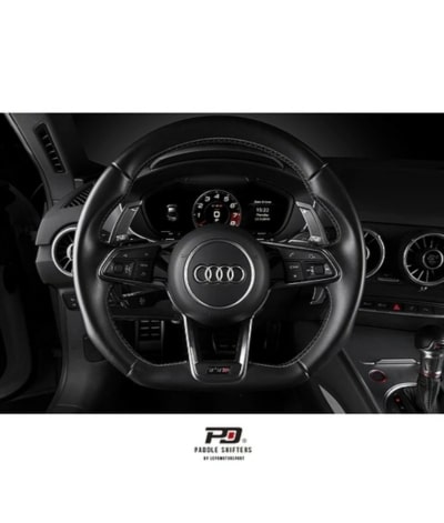 Leyo Motorsport Audi S Tronic Billet Paddle Shift Extension (Black)(v4)