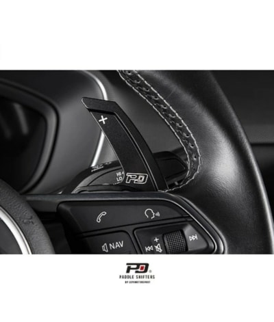 Leyo Motorsport Audi S Tronic Billet Paddle Shift Extension (Black)(v4)