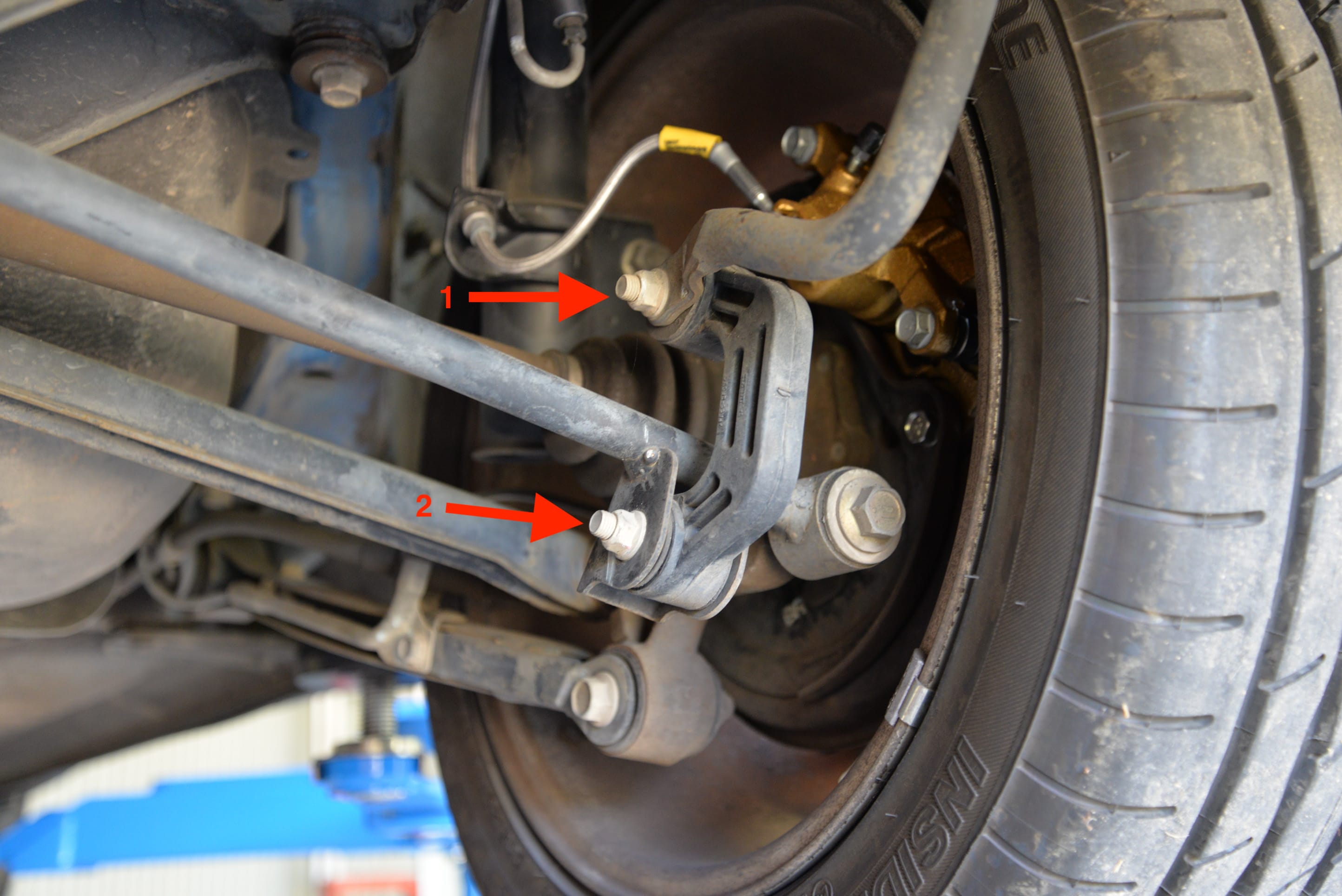 Read more about the article Subaru GC8 Impreza Rear Sway Bar Removal