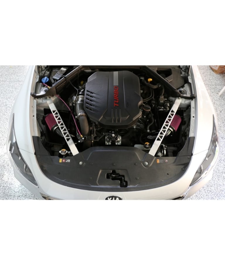 Burger Motorsports Kia Stinger Billet Strut Cross Braces | AutoInstruct