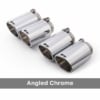 Remus Exhaust Tip Angled Chrome