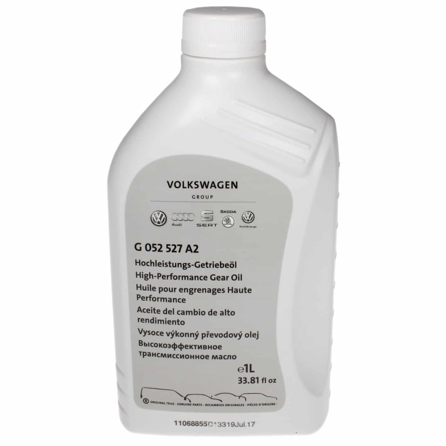 Genuine VW Manual Transmission Fluid VW Golf MK7/MK6 Standard/GTI/R AutoInstruct