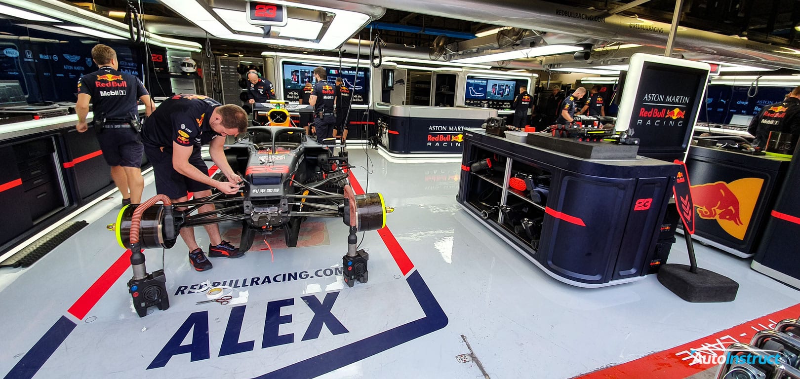 Aston Martin Red Bull Racing Garage