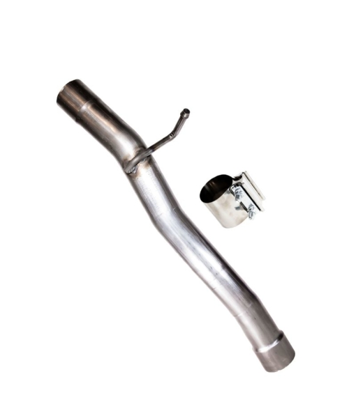 Custom Stainless Steel Resonator Delete VW MK7 Golf R / Audi 8V S3