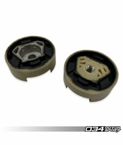 034Motorsport Street Density Dogbone Mount Pair - VW MK7 Golf/GTI/R, 8V AUDI A3/S3/RS3 (MQB)