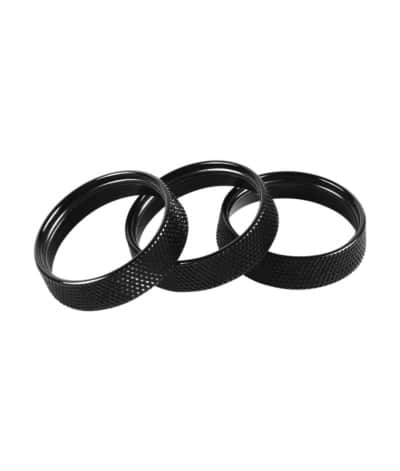 Leyo black billet interior knob