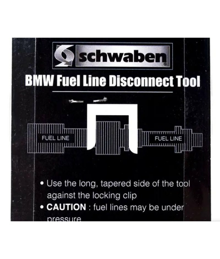 Schwaben BMW Fuel Line Disconnect Tool AutoInstruct