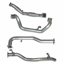 Hulk 4X4 – STAINLESS STEEL EXHAUST KIT – TOYOTA LANDCRUISER 79 SERIES