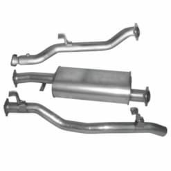 Hulk 4X4 – STAINLESS STEEL EXHAUST KIT – TOYOTA LANDCRUISER 79 SERIES 2016> – DPF BACK