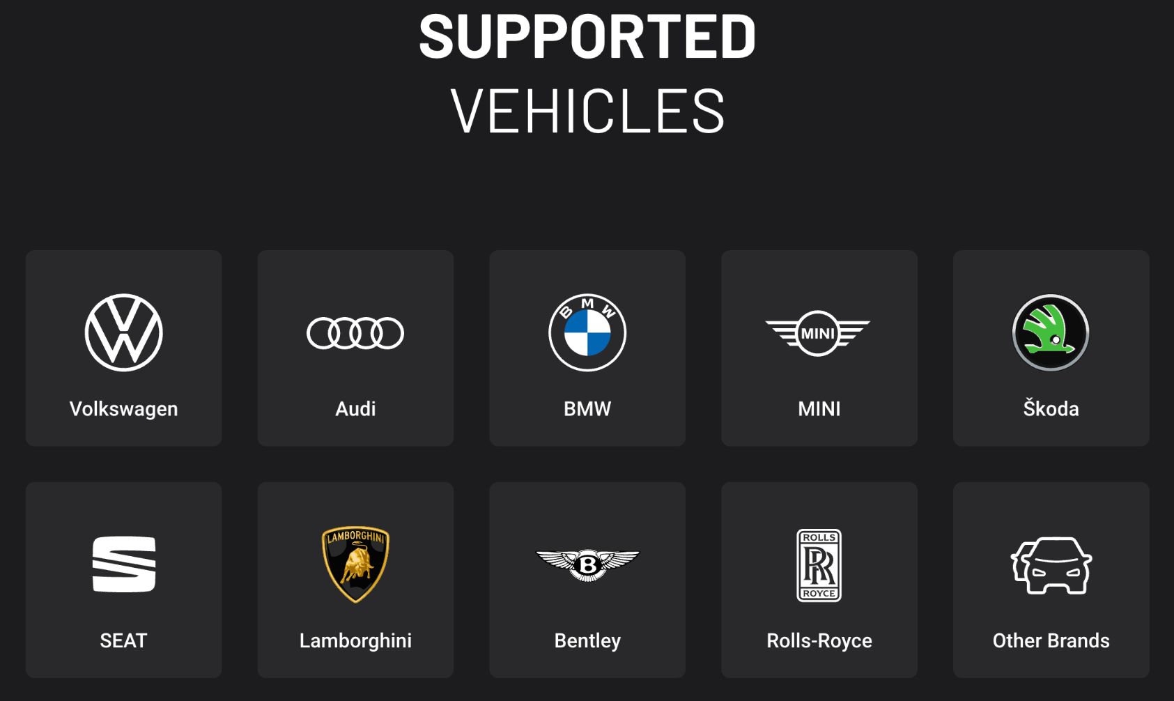 obdeleven car list brands